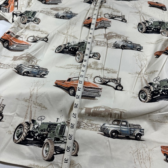 Men’s North River Outfitters Vintage Pickup Trucks And Tractors Shirt (Size XL) - Picture 8 of 8